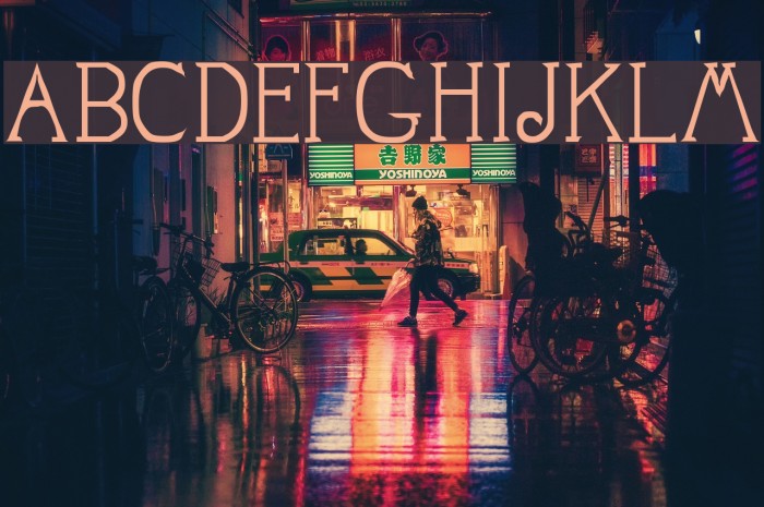 Mestral Font examples