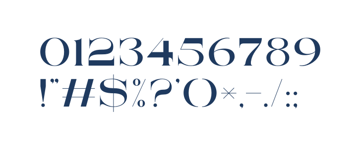 Mestro Serif Other Characters