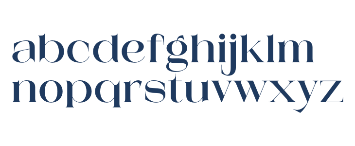 Mestro Serif Lowercase