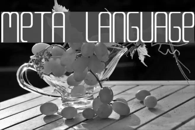 Meta Language Fonte examples