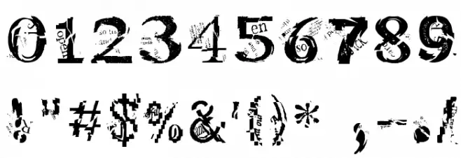 Metacopy Plain Font Alte caractere