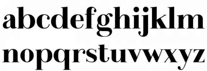 Metafiz Bold Caratteri MINUSCOLO