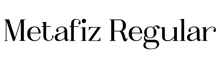Metafiz Regular  لخطوط تنزيل