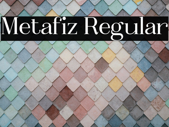 Metafiz Regular Example 1