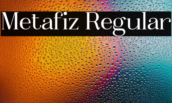 Metafiz Regular Example 3