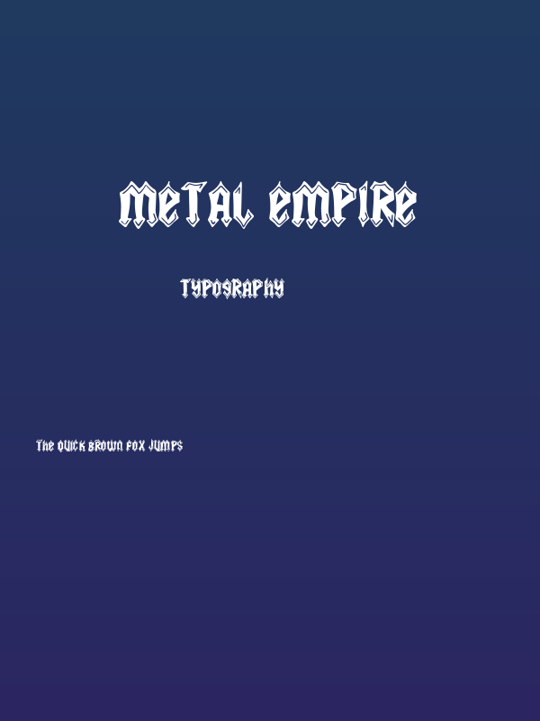 Metal Empire Poster