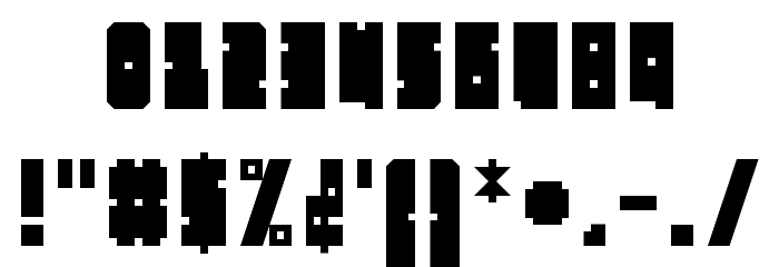 Metal Font Font OTHER CHARS
