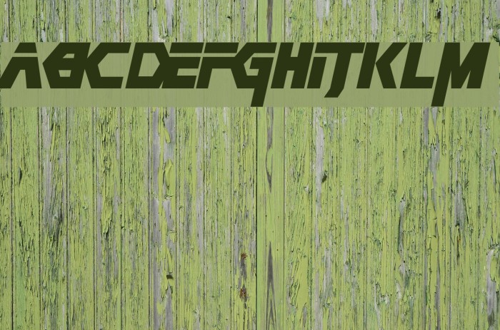 Metal Gear Font examples