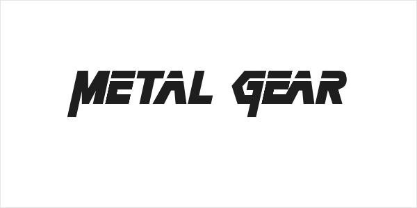 Metal Gear Logo