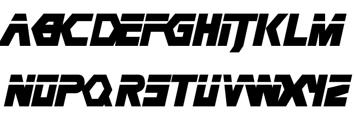 Metal Gear Font LOWERCASE