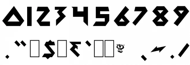 Metal Lord फ़ॉन्ट अन्य घर का काम