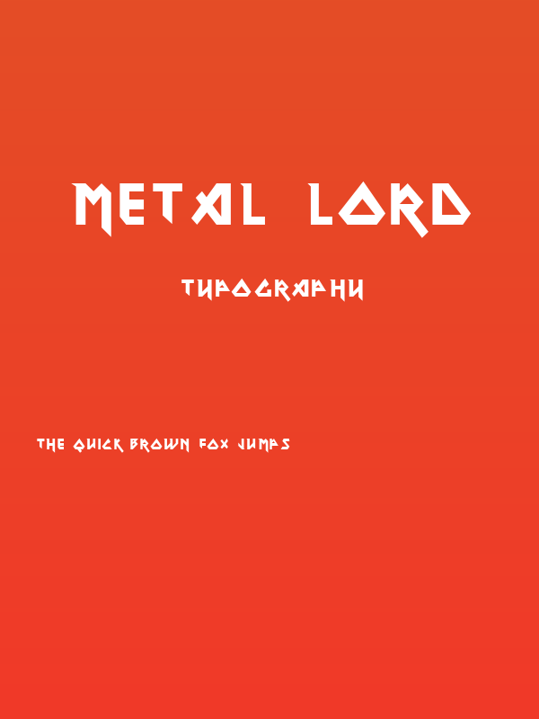 Metal Lord Poster