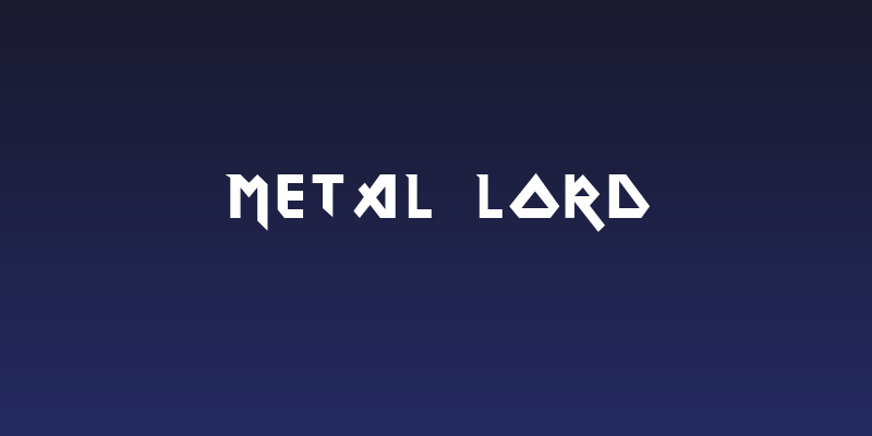 Metal Lord Social Header