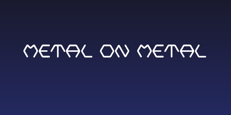 Metal On Metal Social Header