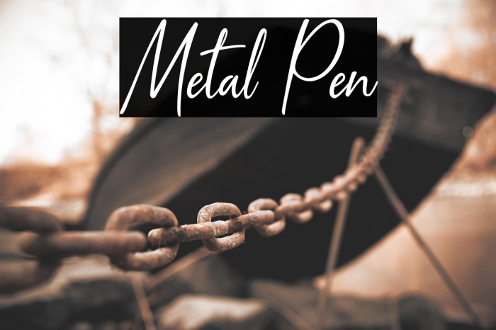 Metal Pen Example 1