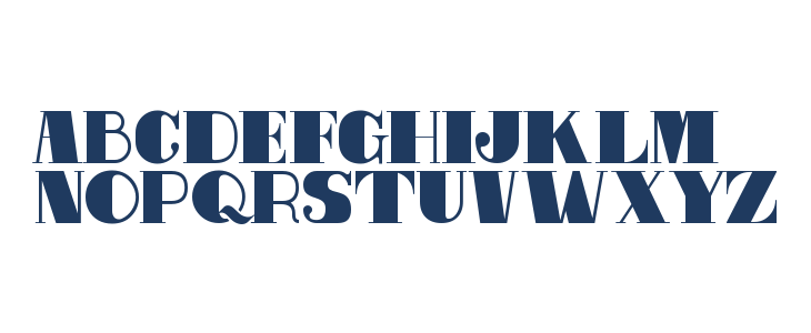 Metal Plate Lowercase