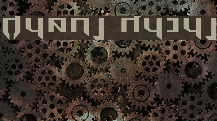 Metal Rebel Font examples