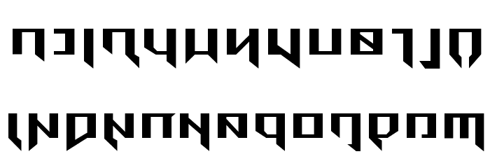 Metal Rebel Font LOWERCASE