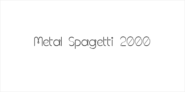 Metal Spagetti 2000 Logo