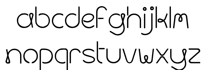 Metal Spagetti 2000 Font LOWERCASE