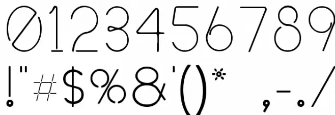 Metal Spagetti フォント その他の文字
