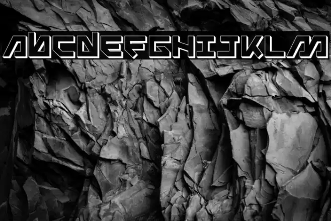 Metal Storm 3D Font examples