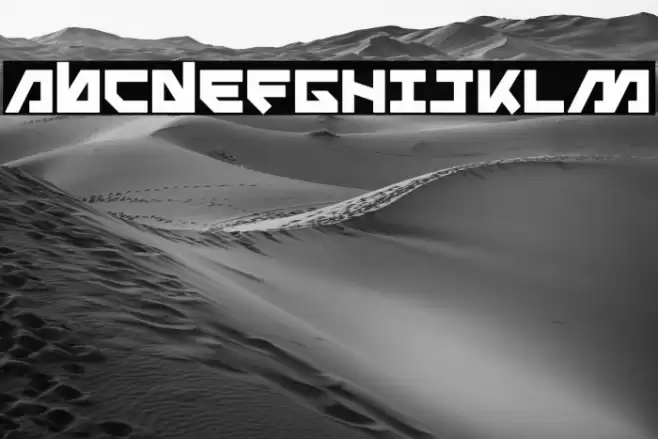 Metal Storm Bold Font examples