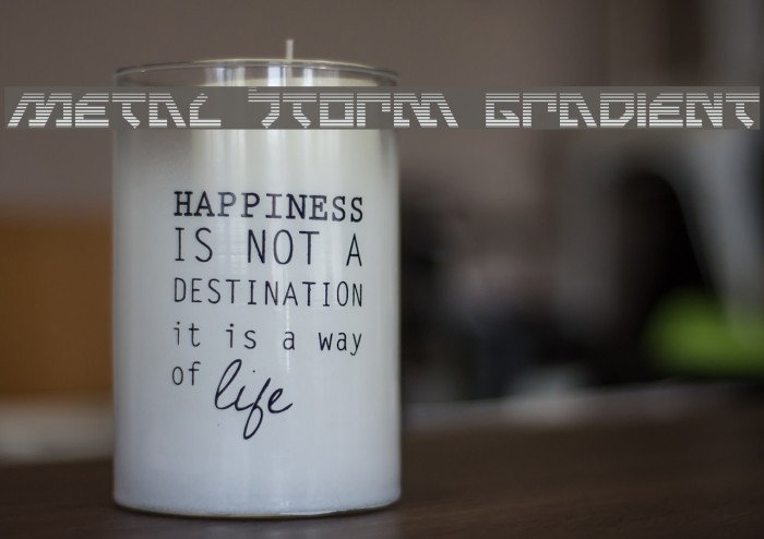 Metal Storm Gradient Example 1