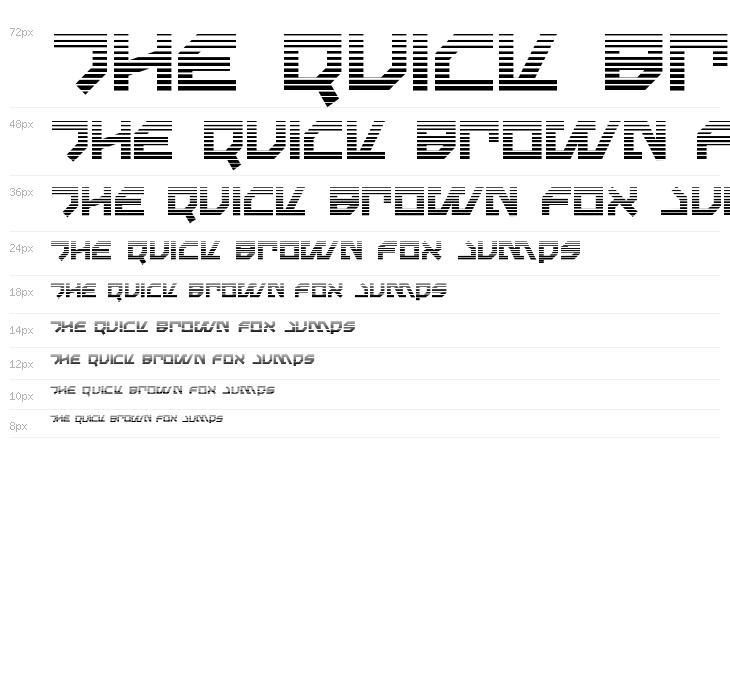 Metal Storm Gradient Waterfall