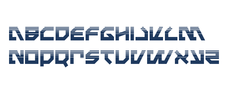 Metal Storm Halftone Lowercase