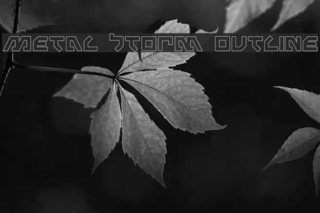 Metal Storm Outline Example 3