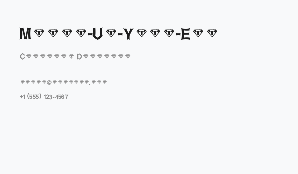 Metal-Up-Your-Ear Business Card