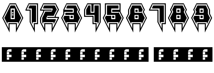 Metal Vampire Regular Font OTHER CHARS