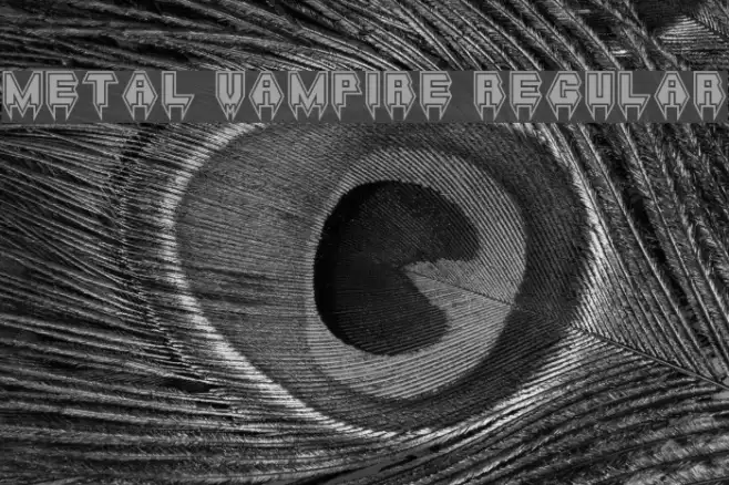 Metal Vampire Regular Example 3