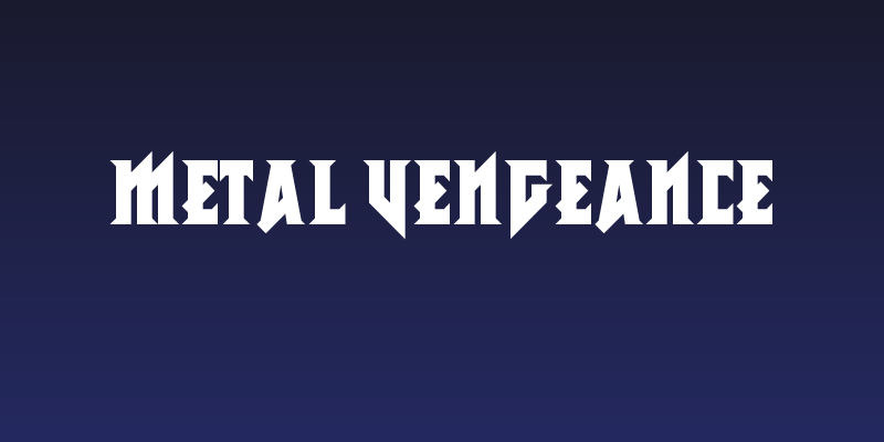 Metal Vengeance Social Header