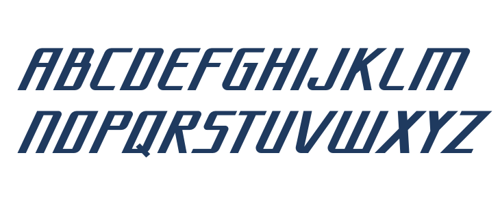 Metal Wind Uppercase