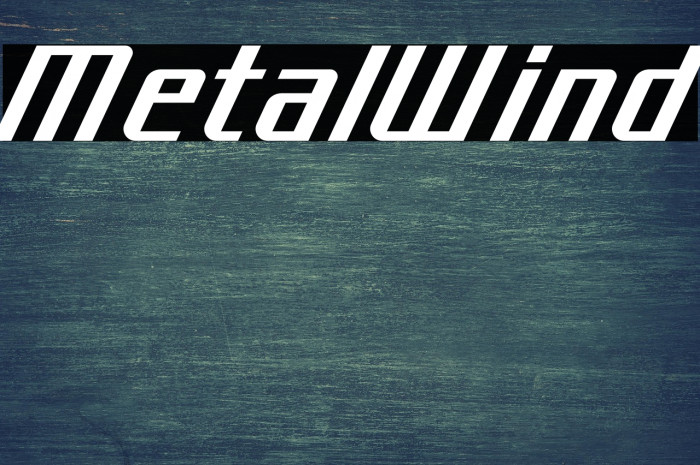 Metal Wind Example 2