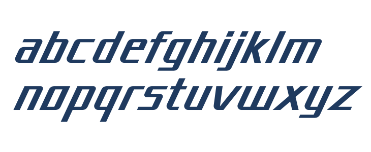 Metal Wind Lowercase