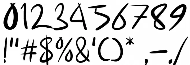 Metal rocker Caratteri ALTRI CARATTERI