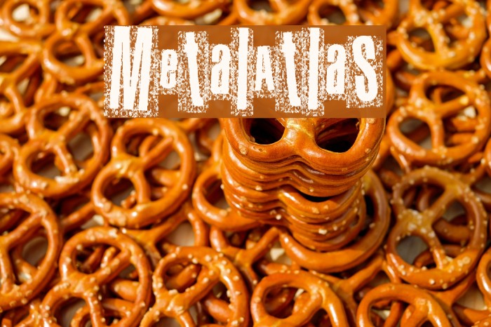 MetalAtlas Font examples