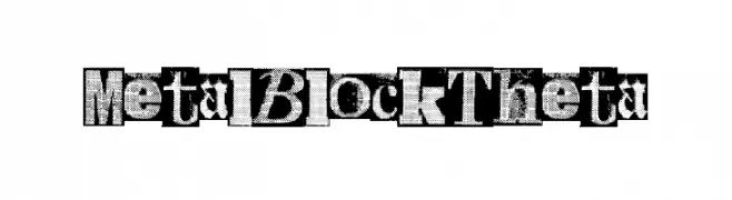 MetalBlockTheta  Fuentes Gratis Descargar