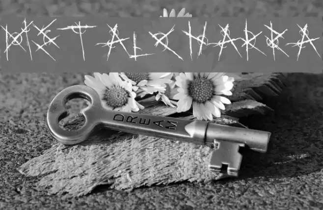 MetalChakra Font examples