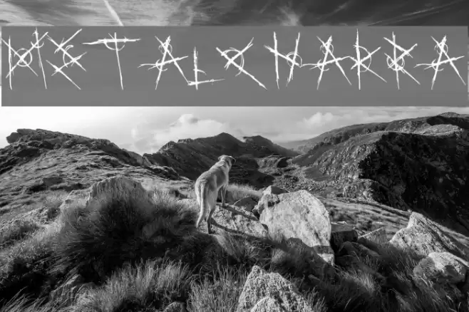 MetalChakra Font examples