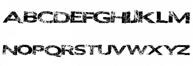 MetalCrime Schriftart Groß