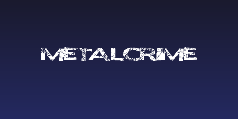 MetalCrime Social Header