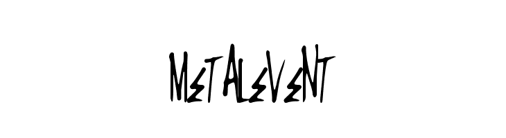 MetalEvent Font