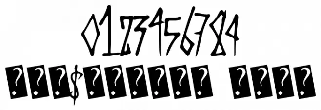 MetalEvent Font OTHER CHARS