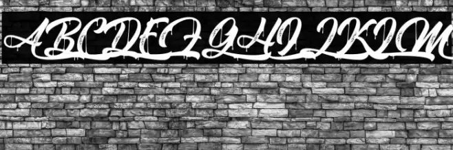 MetalLadyPersonalUse Font examples