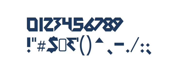 MetalLord-Regular Other Characters