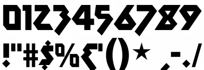 MetalLord-Regular Font OTHER CHARS